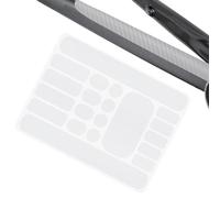 Generico Protection Horizontale : Garde-chaîne pour vélo | Autocollant de protection robuste pour cadre | Protection pour cadre horizontal, ruban de protection pour vélo anti-rayures