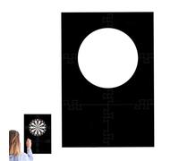 Genérico Protection murale pour tableau de fléchettes - Anneau de protection pour cible de fléchettes | Anneau de protection pour cible de fléchettes | Anneau de protection en P