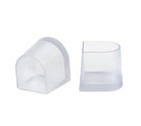 Generico Protections pour talon haut - Protection antidérapante pour le talon, 2 petites pour la réparation des chaussures, capuchons pour talons réutilisables, couvre- antidérapants, S,