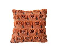 Generico Pumpkin Pillow Covers, Soft Decorative Pillowcase For Halloween, 18 x 18 pouces Fall Season Plush Cushion Cover, Apartment Bedroom Living Room Sofa Car Office Dormitory Study Coffee Shop