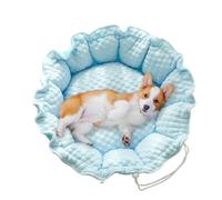 Generico Pumpkin Style Pet Nest, Indoor Cat Pet Nest, Cozy Cat Nest, Adjustable Pets Bed, Pumpkin Design Pet Bed, Cool Feeling Pets Supplies with Adjustable Drawstring for Indoor Cats, Pets