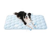 Genérico Puppy Kennel Mat Pet Cooling Mat Cat Summer Cooling Pad | Tapis de refroidissement extra large spécialement conçu pour les chiens moyens et grands, tapis de refroidissement