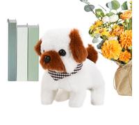 Genérico Puppy Toy - Peluche réaliste Barking | Soft Interactive Play Design, Electronic Toy Puppy for Kids, Children, Valentine's Day Presents, Birthday Surprises
