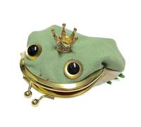 Genérico Purse De Grenouille, Portefeuille De Grenouille De Mode | Cosplay Anime Mignon Roman De Mode Mini Sac Compact pour Adultes Filles Hommes Argent Petit Jouet en Peluche Cosplay Anime