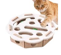 Genérico Puzzle Cat Ball Toys - Jeu de feutrine de 11 pouces, structure de jeu interactive avec des animaux, construction et sécurité design attrayant de poursuite de friandises