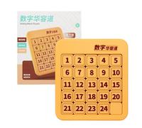 Generico Puzzle numérique | Puzzle magnétique coulissant avec chiffres, Jouets éducatifs pour , adultes, garçons, filles, usage domestique, usage scolaire, voyage, camping, anniversaire