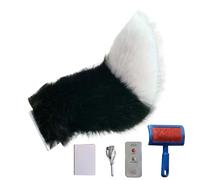 Genérico Queue d'animal pour moto - Jouet blague et télécommande | Queue pour moto oscillante et réglable - Pour femme pilote, utilisation en Commuting, costume d'anime et décoration