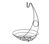 Genérico Rangement de bols pour fruits et légumes : support pour bananes de 25 cm, sur pied, matériau non destiné | Bols de production sur pied, conteneur de rafraîchissements en Pa