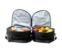 Genérico Rangement pour coffre | Portable avec couvercle et sangle anti-fuite 2 pièces - Isolant | Pour vacances, barbecue, voyages longs et courts et camping