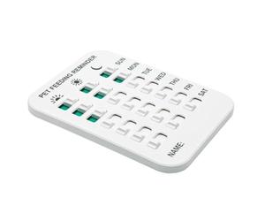 Generico Rappel d'alimentation panneau AM/PM suralimentation | Tableau horaire et rappel de nourriture pour chiens pour usage domestique, médicaments, assistance, promenades et dressage
