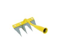 Generico Râteau de jardin | Désodorisant et extracteur robuste | Extracteur manuel | pour jardin, pelouse, cour, parterre, serre, pépinière, verger, entreprise agricole, extérieur