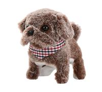 Genérico Realistic Robot Puppy - Interactive Peluche Dog, Walking Motion Barking Sound, Simulation Electronic Stuffed Toy, Lightweight Safe Construction | Indoor Playtime Companion Gift Option for Boy