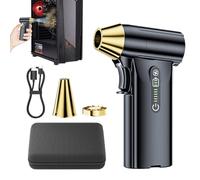 Generico Rechargeable sans fil Air Duster | 130000rpm Rechargeable Cleaning Tool | Multi-Functional Air Duster for Household Cleaning, Car Detailing, Tableau de bord, and Camera Maintenance