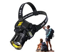 Generico Rechargeables, LED Rechargeable, Lumière Intense Capteur de Mouvement pour Chasse Survie Course Randonnée
