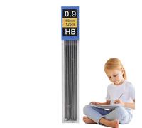 Genérico Recharges de mines pour porte-mines, 12 pièces de rechange pour écriture, accessoires scolaires pour étudiants, examens, école, famille,