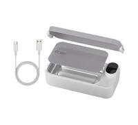 Generico Réchauffeur électrique - 26 x 12 x 7 cm | Boîte à lunch sans fil avec récipient en acier | Schiscetta pour adolescents adultes travail voyage école Meal Prep