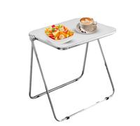 Genérico Rechteckiger Klapptisch | Couchtisch/Klappbarer Esszimmerstuhl - Mehrzweck-Utility-Tisch Für Den Innen- Und Außenbereich, Wohn-, Wohnzimmer- Und Schlafzimmermöbel