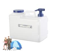 Genérico Récipient de camping pour ordinateur portable - Conteneur de 3 ordinateurs portables avec tenon - Mangeurs d'hydratation grand réservoir 10 l/15 l pour marcher avec la voiture de survie