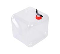 Generico Récipient d'eau pliable, sac à eau potable 15 l avec robinet, carafes portables de camping | pour boire en plein air, randonnée, survie, sac à dos, abri, préparation à la plage