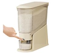 Generico Récipient hermétique de riz - anti-poussière transparent | Boîte d'organisation hermétique alimentaire, pour blé, aliments secs, farine, stockage des céréales, cuisine, garde-manger