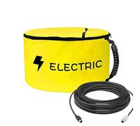 Generico Récipient pour tuyau d'échappement, porte tuyau d'égout imperméable pour - conteneur portable avec double charnière pour câbles électriques et outils