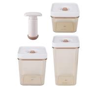 Generico Récipients pour aliments sous vide | Kit de préparation des repas avec joint hermétique - Imperméable à l'eau pour cuisine, garde-manger, réfrigérateur, préparation des repas, restaurant