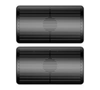 Generico Redirection de l'évent pour voiture - Déflecteur d'air de 2 pièces, protection de refroidissement amovible, couverture de débit réglable | bouclier AC flexible pour femmes enceintes, Bam