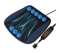 Genérico Refroidisseur de siège de voiture, housse de siège de voiture refroidissant | Coussin de refroidissement du ventilateur | Coussin de chaise anti-transpiration, 3 accessoires au