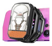 Generico Refroidisseur De Téléphone Portable,Base De Refroidissement Magnétique | Radiateur Portable Rechargeable Téléphones,Poste De Travail De Chevet Maison Côté Live Streaming Appel Vidéo Jeu