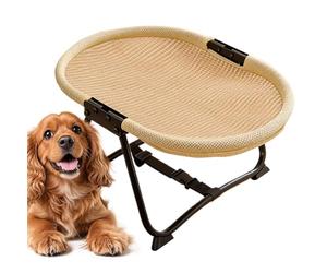 Generico Relevé pour chiens, portable pliable, anti-toboggan, pour chien, 57 x 41 x 26 cm, pour chats, chiots, extérieur, camping, voyage, repos