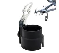 Generico Remorque Plug Connector Fixer - Porte de montage de tir de remorque, fixation connecteur de câblage, adaptateur à fiche robuste, protection | pour prise stable pour installation