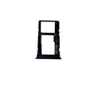 Generico Remplacement compatible avec Motorola Moto G9 Play XT2083 Chariot plateau logement support adaptateur fente porte-carte SIM + compartiment mémoire micro SD (bleu)