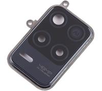 Generico Remplacement compatible avec OPPO Realme 8 5G RMX3241 verre arrière vitre coque lentille objectif + cadre anneau arrière caméra BACK camera