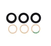Generico Remplacement compatible avec Samsung Galaxy A04s SM-A047F A047 A047F Remplacement de l'objectif objectif verres arrière vitre coque caméra arrière + adhésif double face