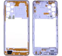 Generico Remplacement compatible avec Samsung Galaxy A32 5G SM-A326 A326 Middle Frame Coque centrale avec cadre latéral+touches de volume (Purple)