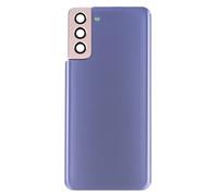 Generico Remplacement compatible avec Samsung Galaxy S21+ 5G S21 Plus 5G G996 G996B Housse de batterie avec coque lentille pour appareil photo verre arrière arrière coque arrière arrière + adhésif +