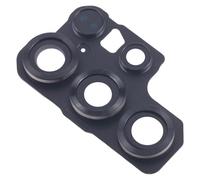 Generico Remplacement compatible avec Samsung Galaxy S25 Ultra SM-S938B S938B lentille objectif verre arrière vitre coque + cadre anneau arrière caméra BACK camera (Noir)