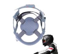 Generico Remplacement de la housse du casque - suspension réglage du bouton 4 et 8 points | inserts anti-transpiration respirants protection choc | pour construction, cyclisme, moto, casques de