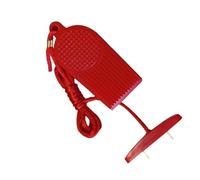 Generico Remplacement de la touche de sécurité du tapis de course - Bouton d'interrupteur d'arrêt de tapis de course | Insérer Double Yipao Zhengxing Junxia Fitness Equipment Accessoriess |
