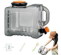 Generico Réservoir d'eau pour extérieur - Récipient d'hydratation grand volume avec robinet - Bouteille de de grande capacité et robinet pour barbecue