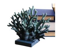 Generico Resin Coral Statues | Coastal Resin Faux Coral Décorative Sculpture, Tabletop Decor Artificial Statue,for Living Room Entrance Hall Wine Cabinet Courtyard Shelf