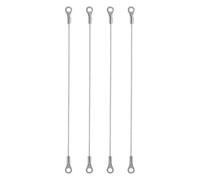 Generico Restriction de la porte de l'armoire - Câble de retenue durable et flexible | Limiteur de charnières de cabines en acier inoxydable, convient à la cuisine, support pour la sécurité