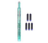 Generico Retractable Fountain Pen,Refillable Fountain Writing Pen with 5 Ink Sacs | 0,38 mm Smooth Fine Point Calligraphy Tool Offices Supplies For Sketching Note Taking Drafting Journaling