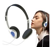 Genérico Retro-Over-Ear-Kopfhöre- Retro-Over-Ear-Kopfhörer, Leichte Kopfhöreer - Leichte Mini-Stereo-Kopfhörerr, Kabelgebundene Stereo-Kopfhörerr Im Stil, Leichter Tragbarer Kopfhöreer Für Computer