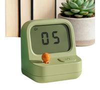 Generico Réveil pour, écran LCD Silencieux - Petits réveils numériques, pour Adolescents Filles garçons âgés Chambre de Chevet Table de Chevet dortoir Voyage