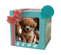Genérico Robot de chiot réaliste Jouet pour chien Robot réaliste, peluche en peluche, chiens qui agissent comme un vrai chien qui ressemble à un vrai chien modèle Ree Reemace Salopette interactive