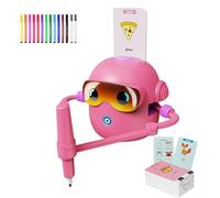 Genérico Robot de dessin - Jouet éducatif de peinture et de créativité avec 100 cartes - Machine à dessin jouet d'arts et d'artisanat | pour d'âge préscolaire, élèves, famille et amis