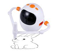 Genérico Robot dessinateur Intelligent pour - Jouet éducatif | Machine à Dessin avec 100 Cartes et 5 Crayons pour Anniversaire, Maison, école, Salle de Jeux, fête d' de 3 à 12 Ans