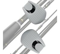 Generico Rod Clips For Fishing Poles - 2 Pack | Heavy Duty Quick-Release Straps For Surf, Beach, Boat, Kayak, Saltwater & Freshwater Fishing - Organize Bass, Catfish, And Truck Rods