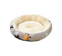 Generico Round Cat Bed - Washable Pet Bed | 40 x 40 x 10 cm Puppy Sleeping Nest | Easy To Clean Comfortable Round Cat Beds For Indoor Cats And Dogs, Warm Cozy Soft Nest And Cute Accessories For Pet